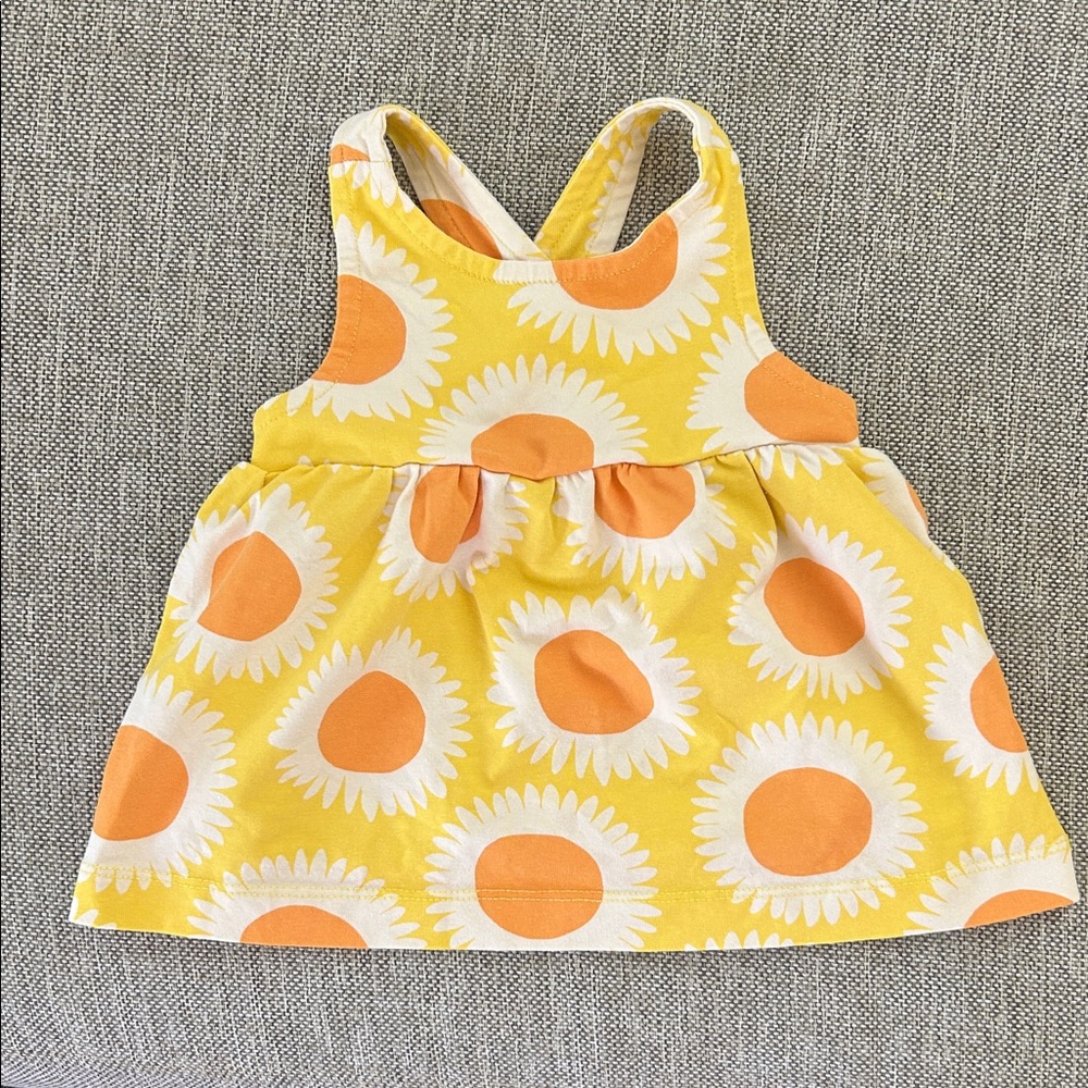 HANNA ANDERSSON SUNFLOWER PEPLUM & BOTTOMS